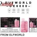 QR Code Work Elf Bar World 6000 kertakäyttöinen